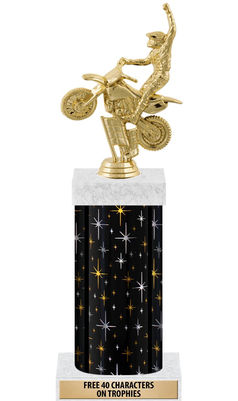 14" MIDNIGHT BLK-GD FIG/SQUARE