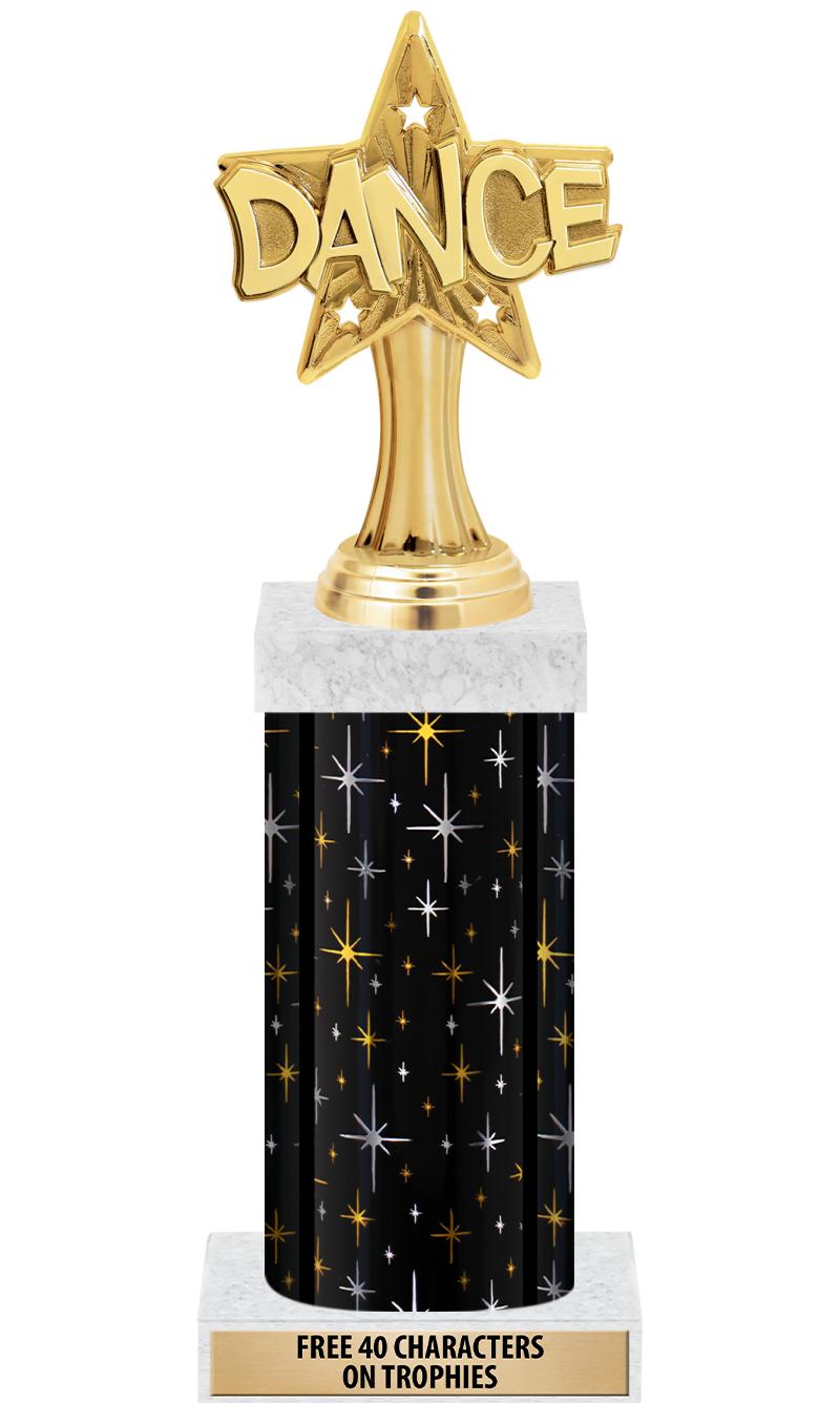 14" MIDNIGHT BLK-GD FIG/SQUARE