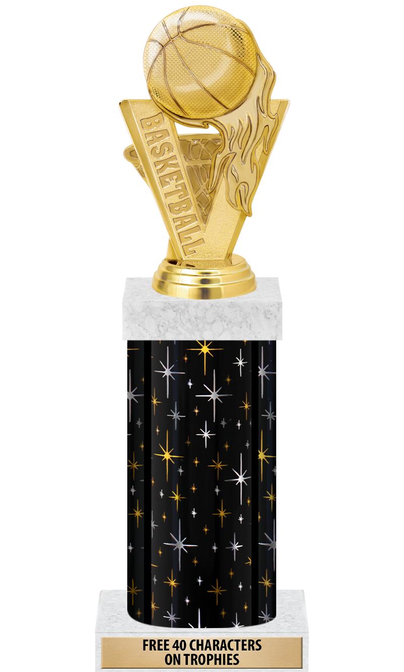 14" MIDNIGHT BLK-GD FIG/SQUARE