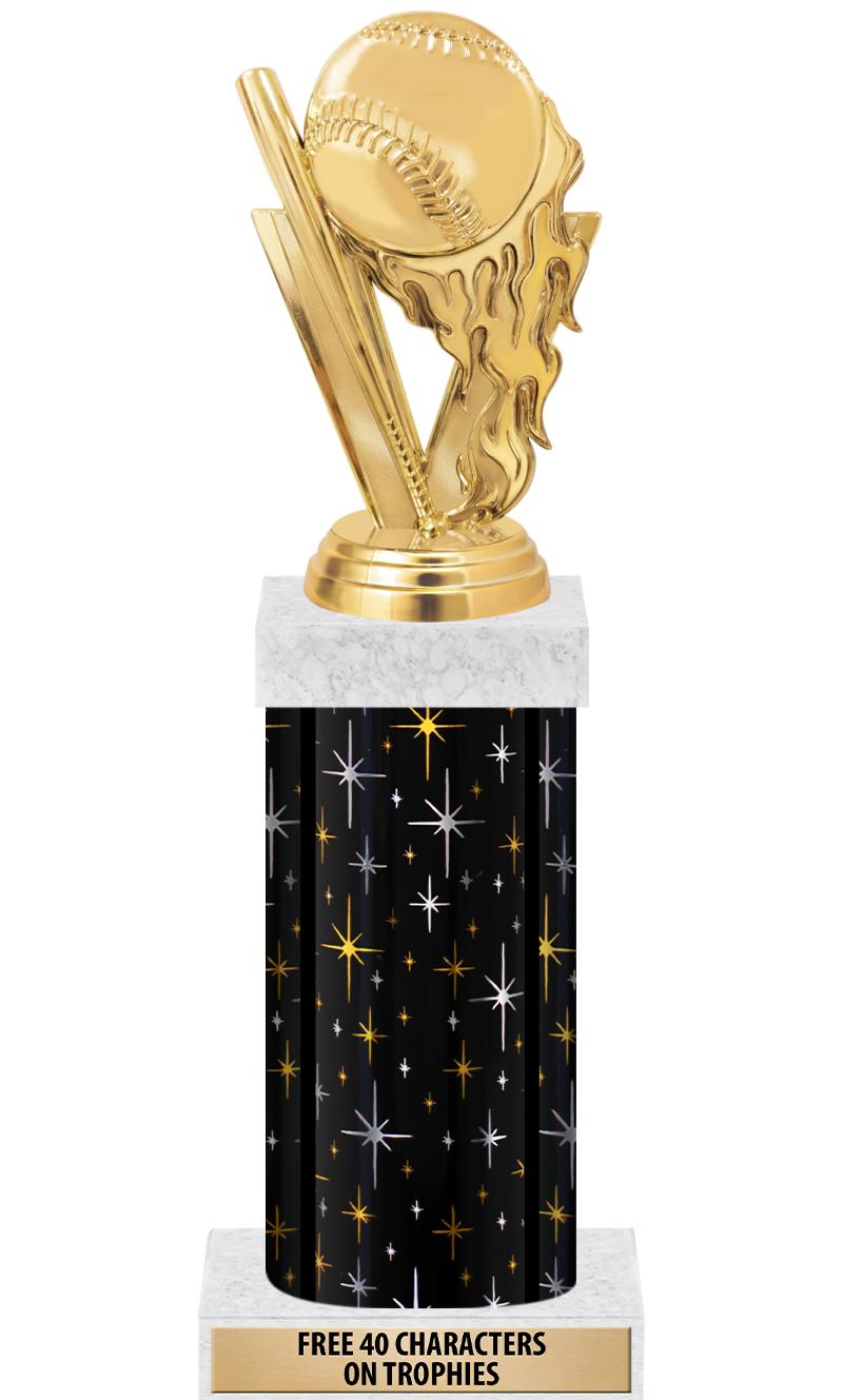 14" MIDNIGHT BLK-GD FIG/SQUARE