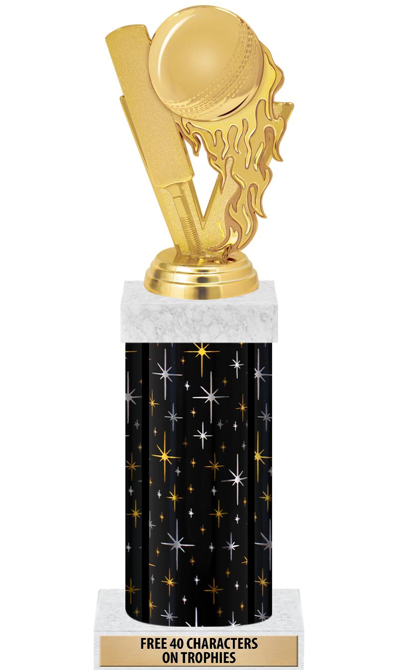 14" MIDNIGHT BLK-GD FIG/SQUARE