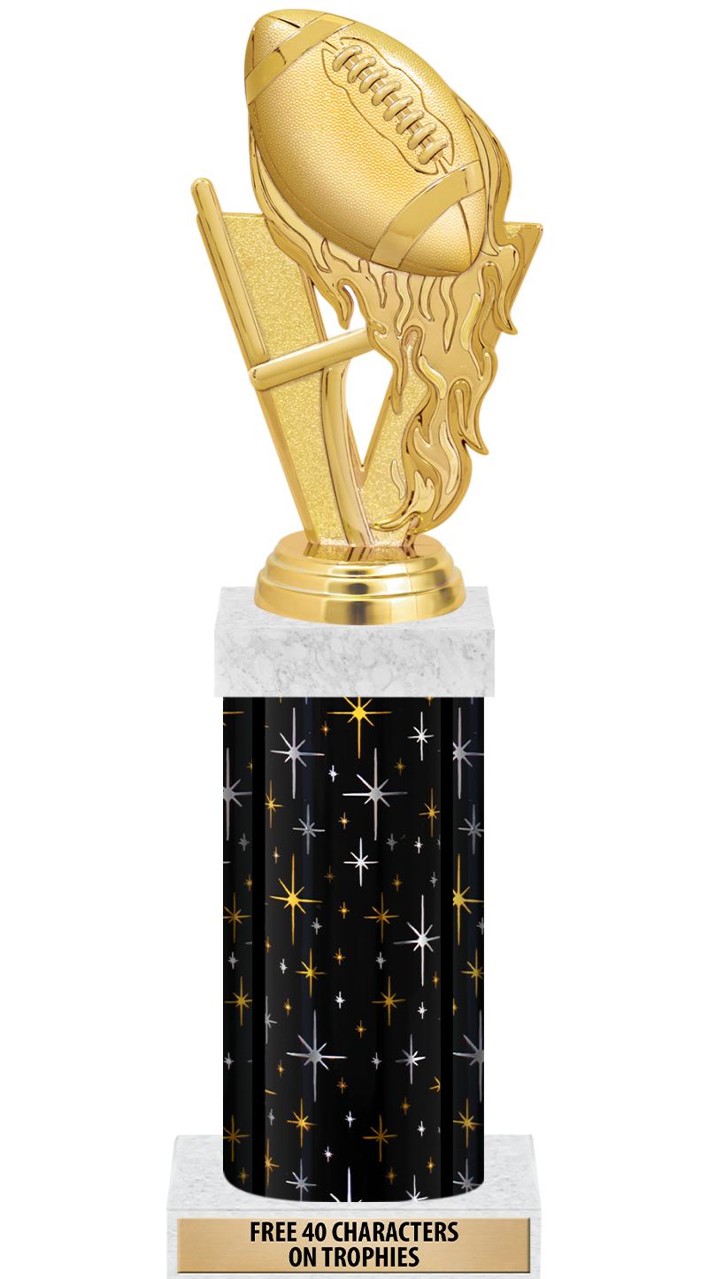 14" MIDNIGHT BLK-GD FIG/SQUARE