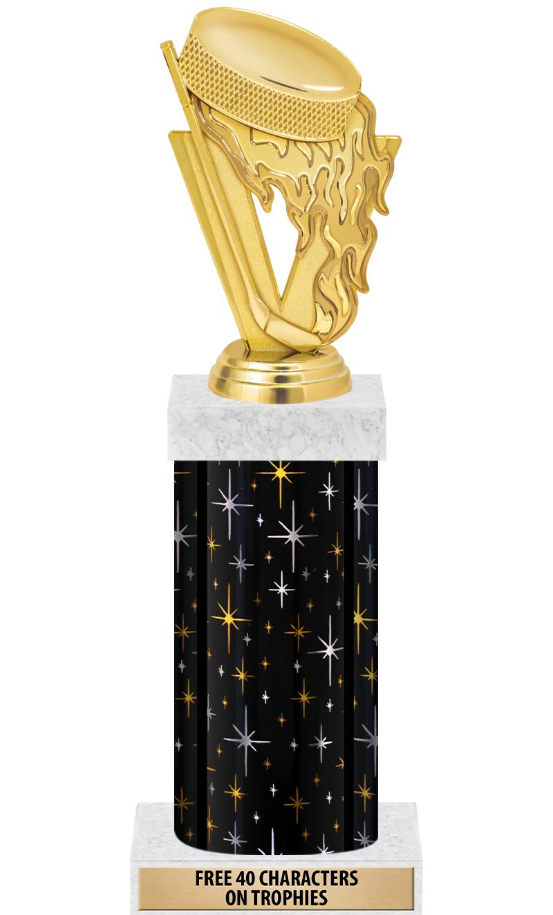 14" MIDNIGHT BLK-GD FIG/SQUARE