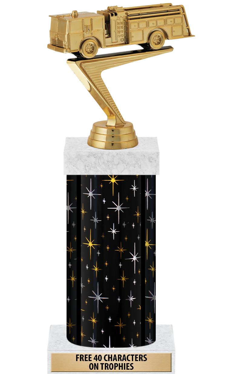 14" MIDNIGHT BLK-GD FIG/SQUARE