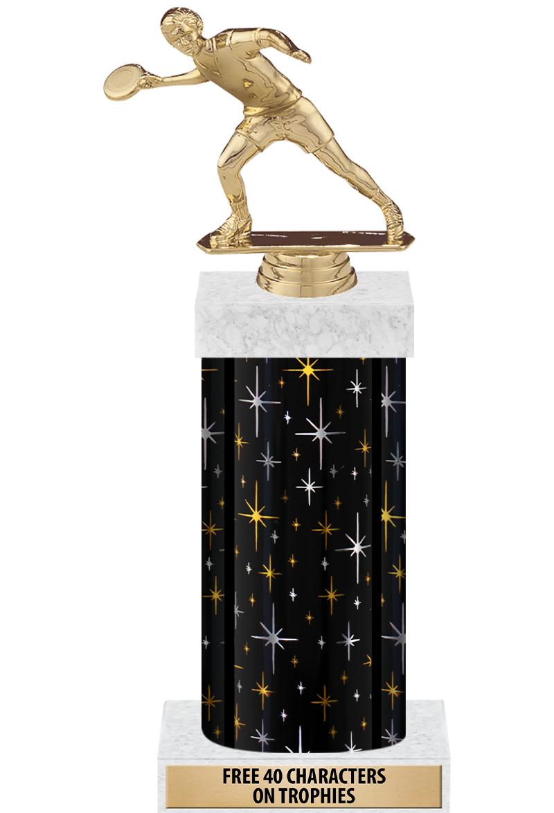 14" MIDNIGHT BLK-GD FIG/SQUARE