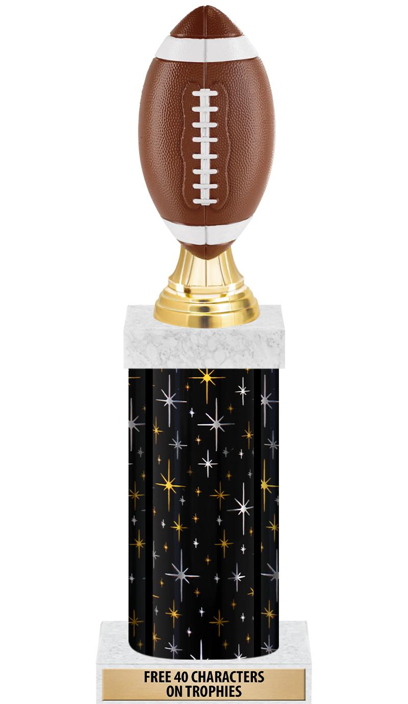 14" MIDNIGHT BLK-GD FIG/SQUARE