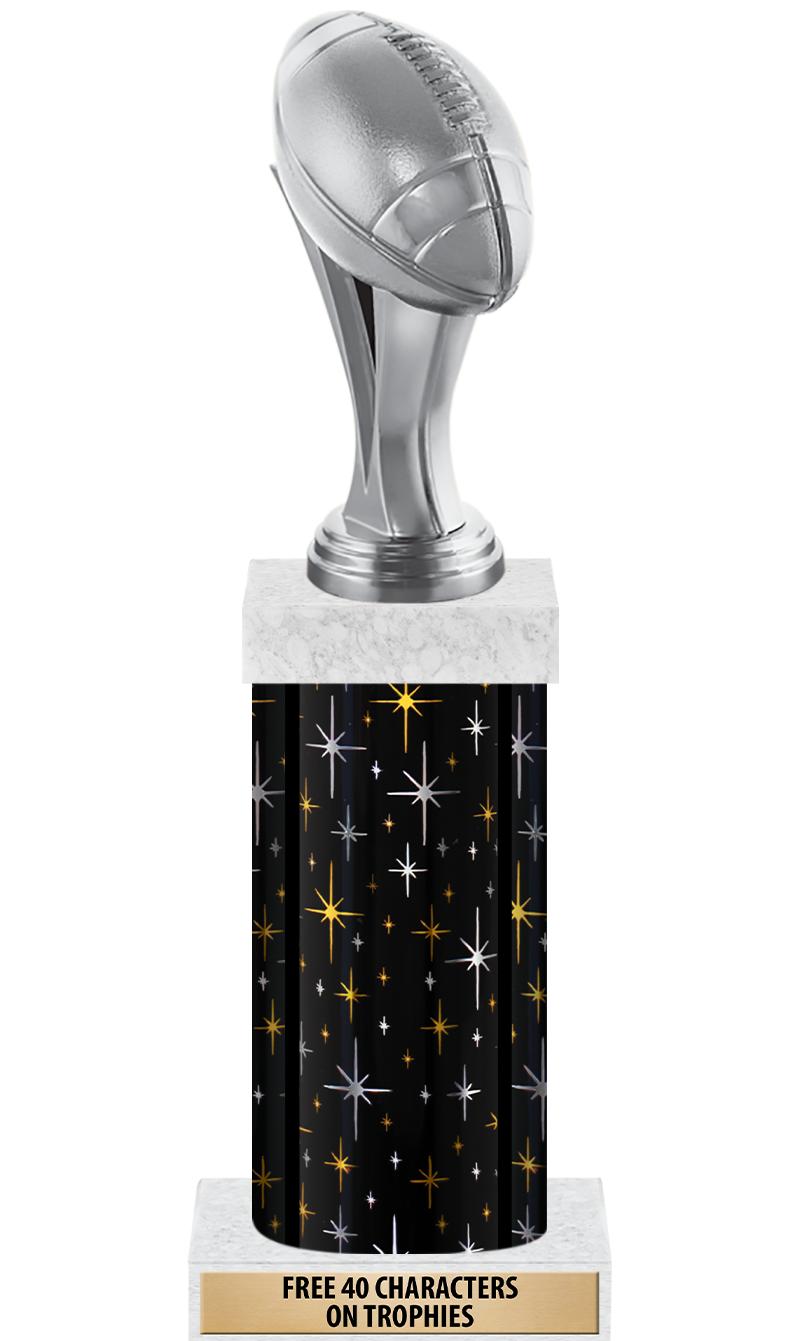 14" MIDNIGHT BLK-GD FIG/SQUARE