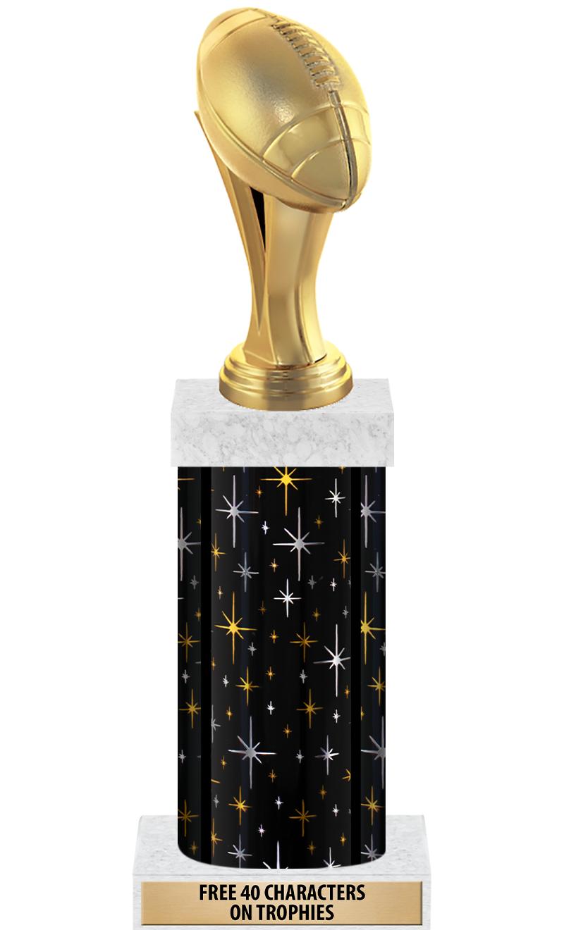 14" MIDNIGHT BLK-GD FIG/SQUARE