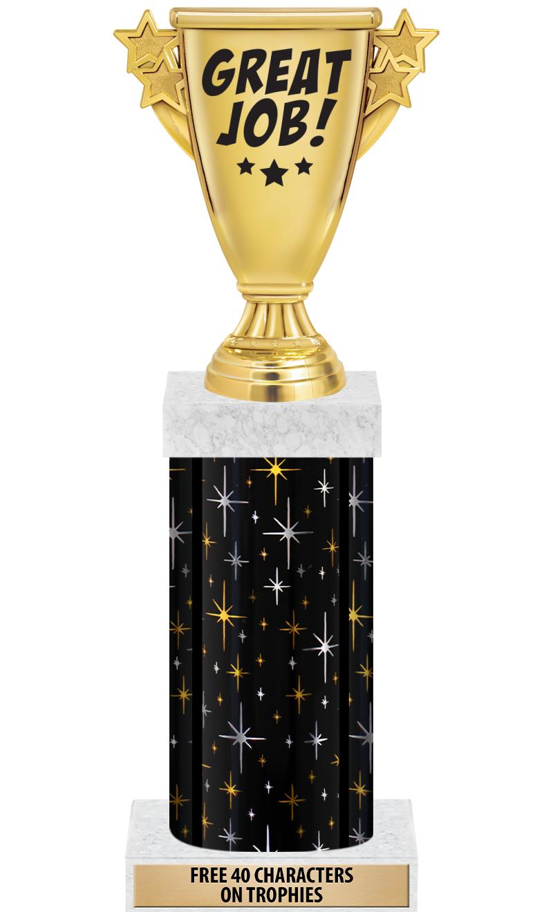 14" MIDNIGHT BLK-GD FIG/SQUARE