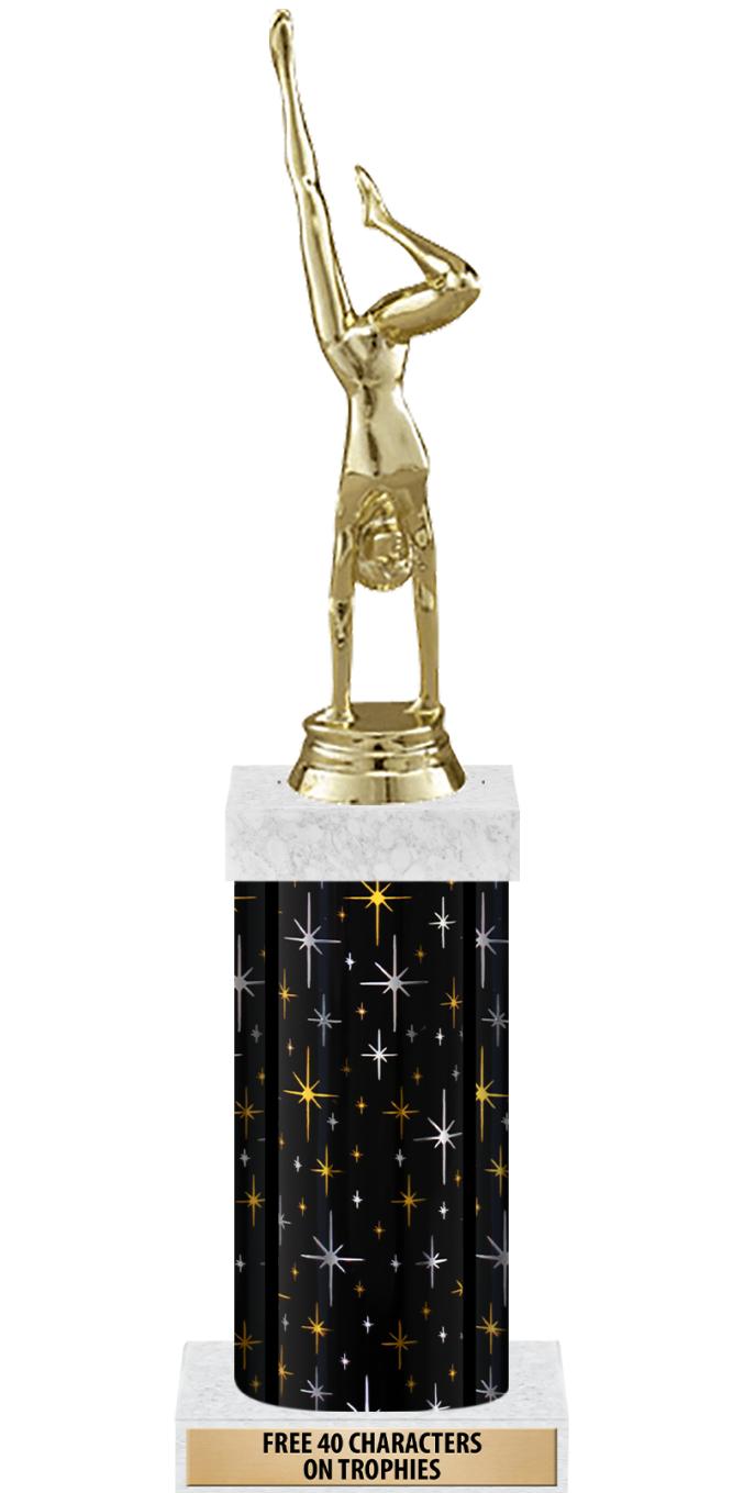 14" MIDNIGHT BLK-GD FIG/SQUARE