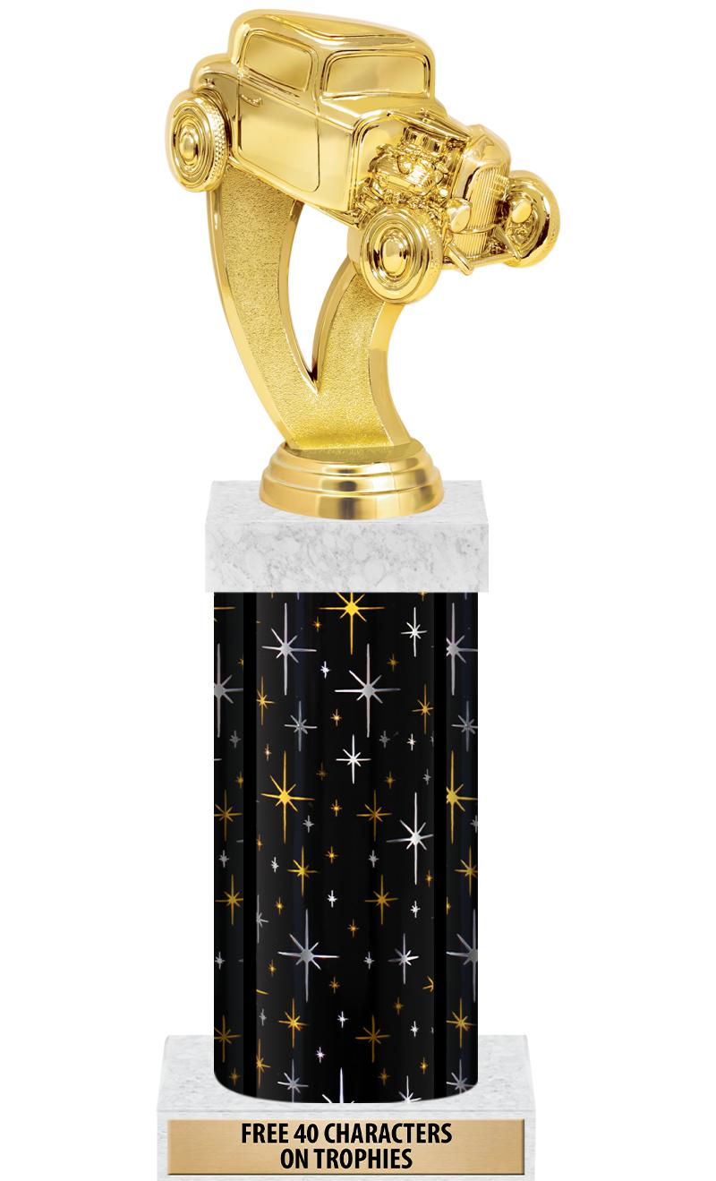 14" MIDNIGHT BLK-GD FIG/SQUARE