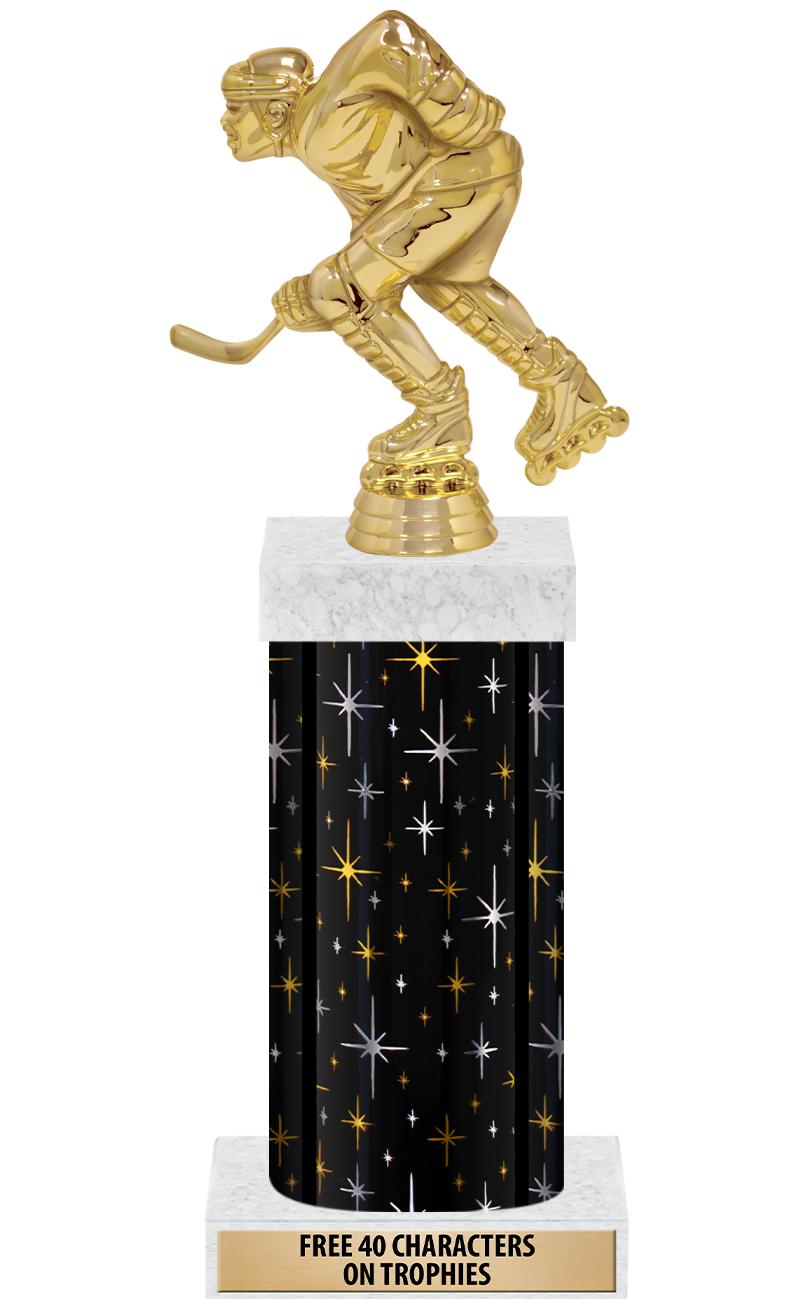 14" MIDNIGHT BLK-GD FIG/SQUARE