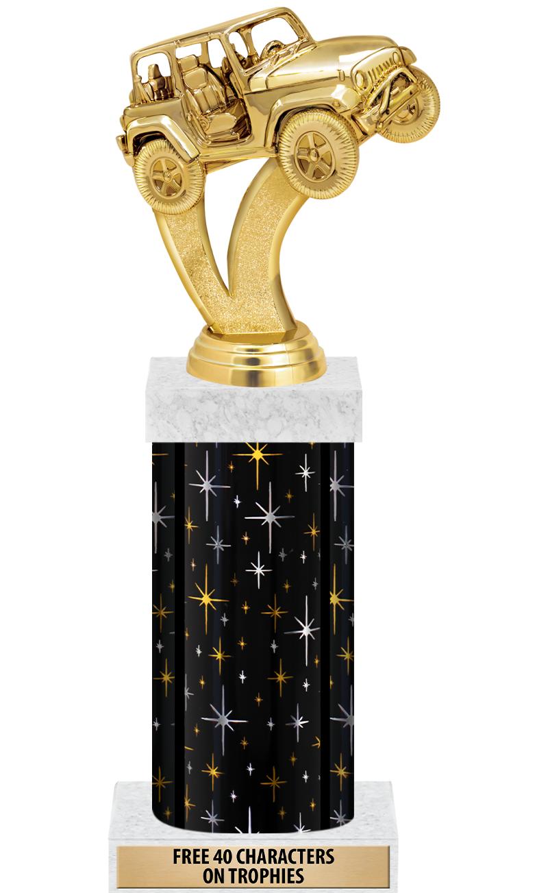 14" MIDNIGHT BLK-GD FIG/SQUARE