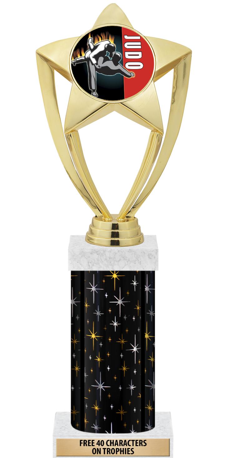 14" MIDNIGHT BLK-GD FIG/SQUARE