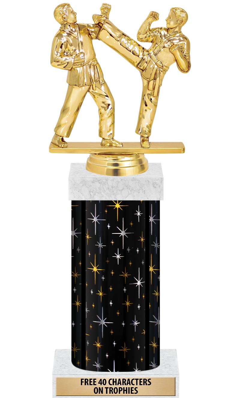 14" MIDNIGHT BLK-GD FIG/SQUARE