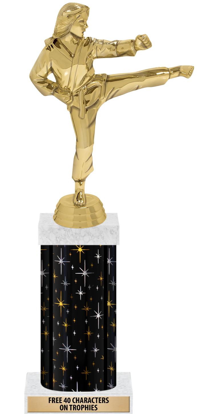 14" MIDNIGHT BLK-GD FIG/SQUARE