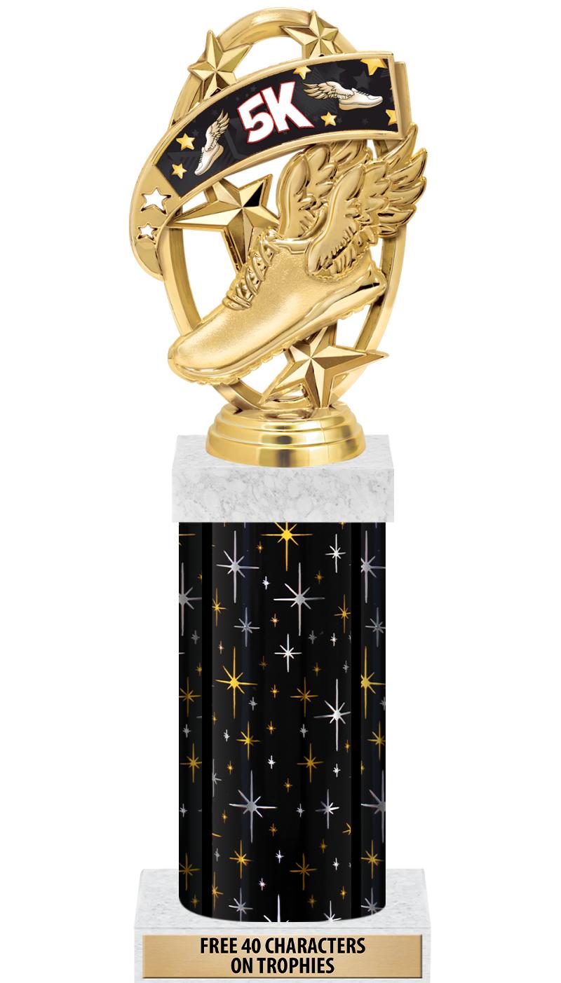 14" MIDNIGHT BLK-GD FIG/SQUARE