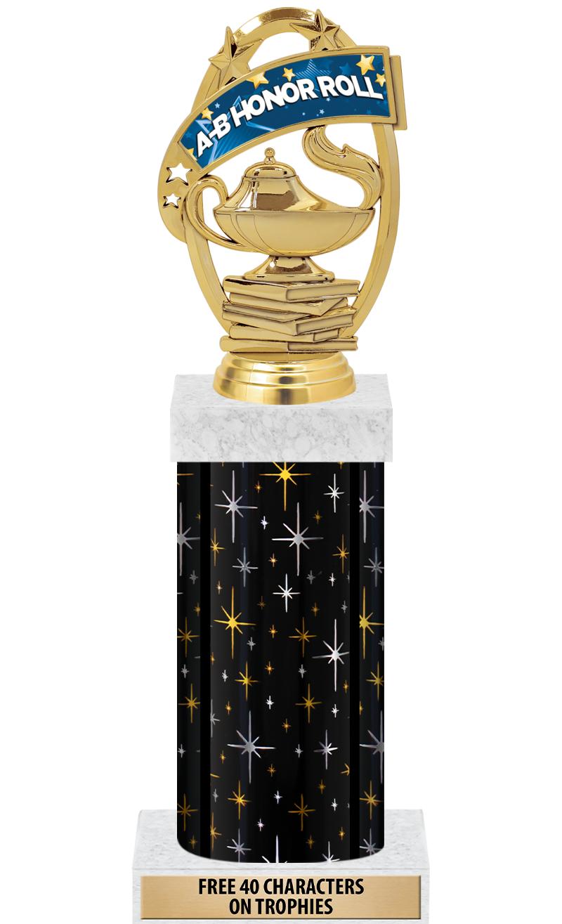 14" MIDNIGHT BLK-GD FIG/SQUARE