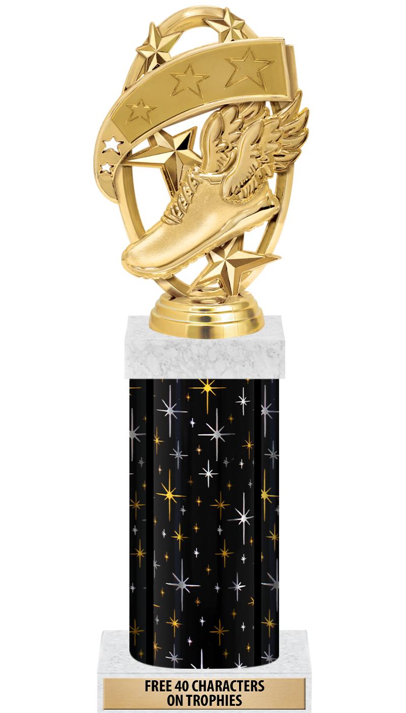 14" MIDNIGHT BLK-GD FIG/SQUARE