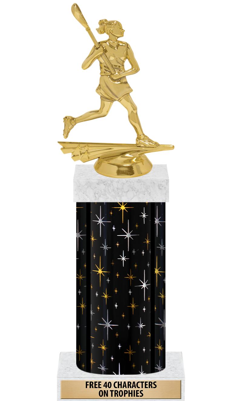 14" MIDNIGHT BLK-GD FIG/SQUARE