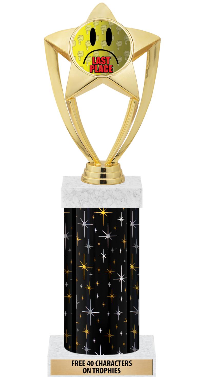 14" MIDNIGHT BLK-GD FIG/SQUARE