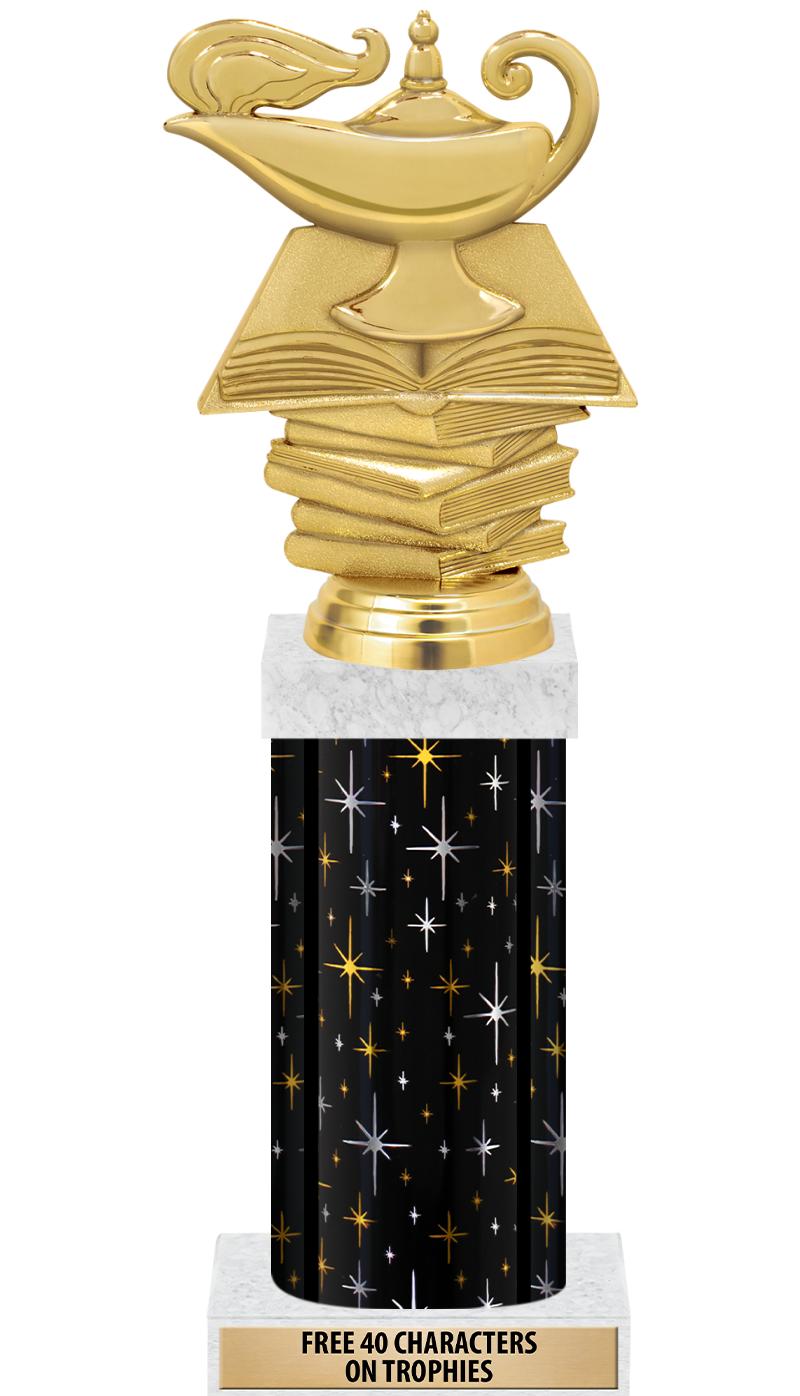 14" MIDNIGHT BLK-GD FIG/SQUARE