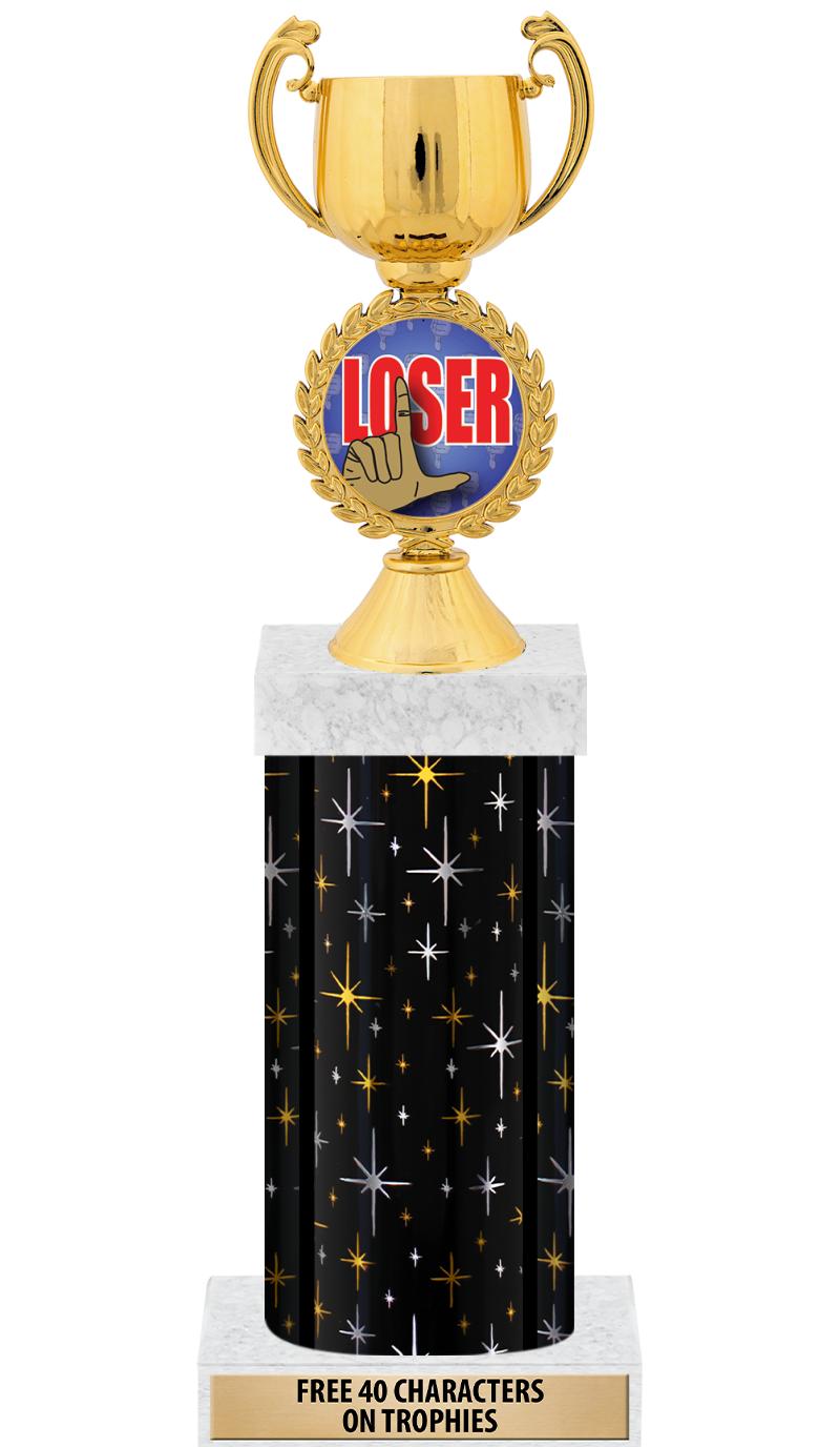 14" MIDNIGHT BLK-GD FIG/SQUARE