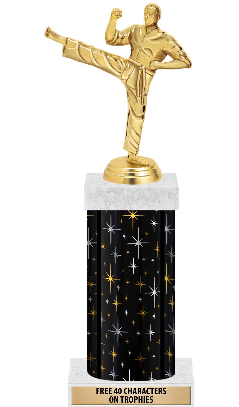 14" MIDNIGHT BLK-GD FIG/SQUARE