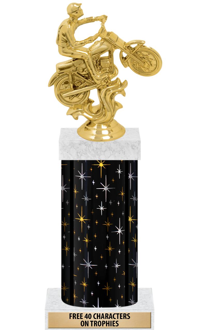 14" MIDNIGHT BLK-GD FIG/SQUARE