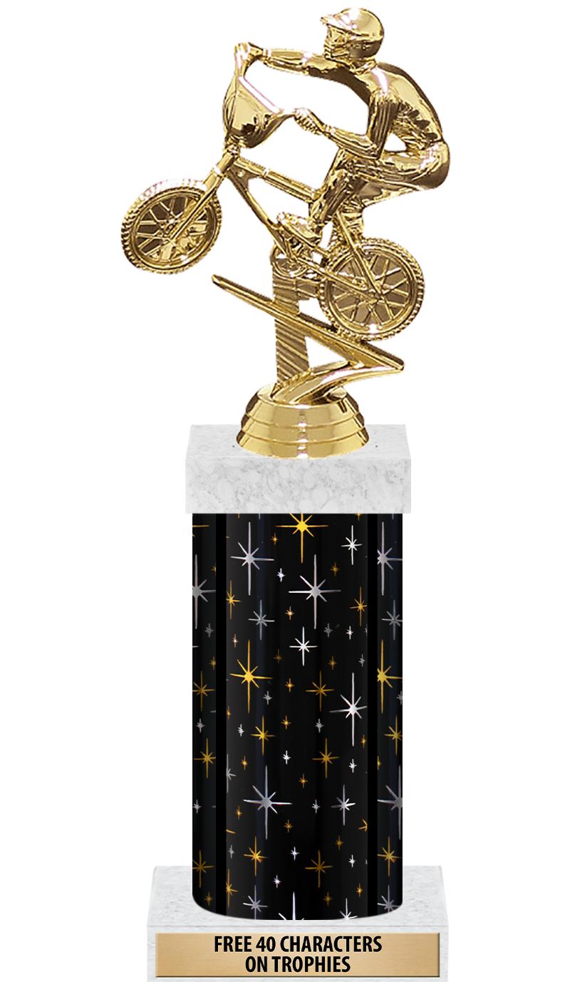 14" MIDNIGHT BLK-GD FIG/SQUARE