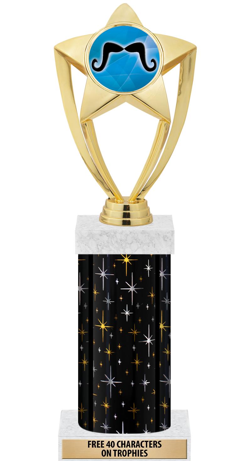 14" MIDNIGHT BLK-GD FIG/SQUARE