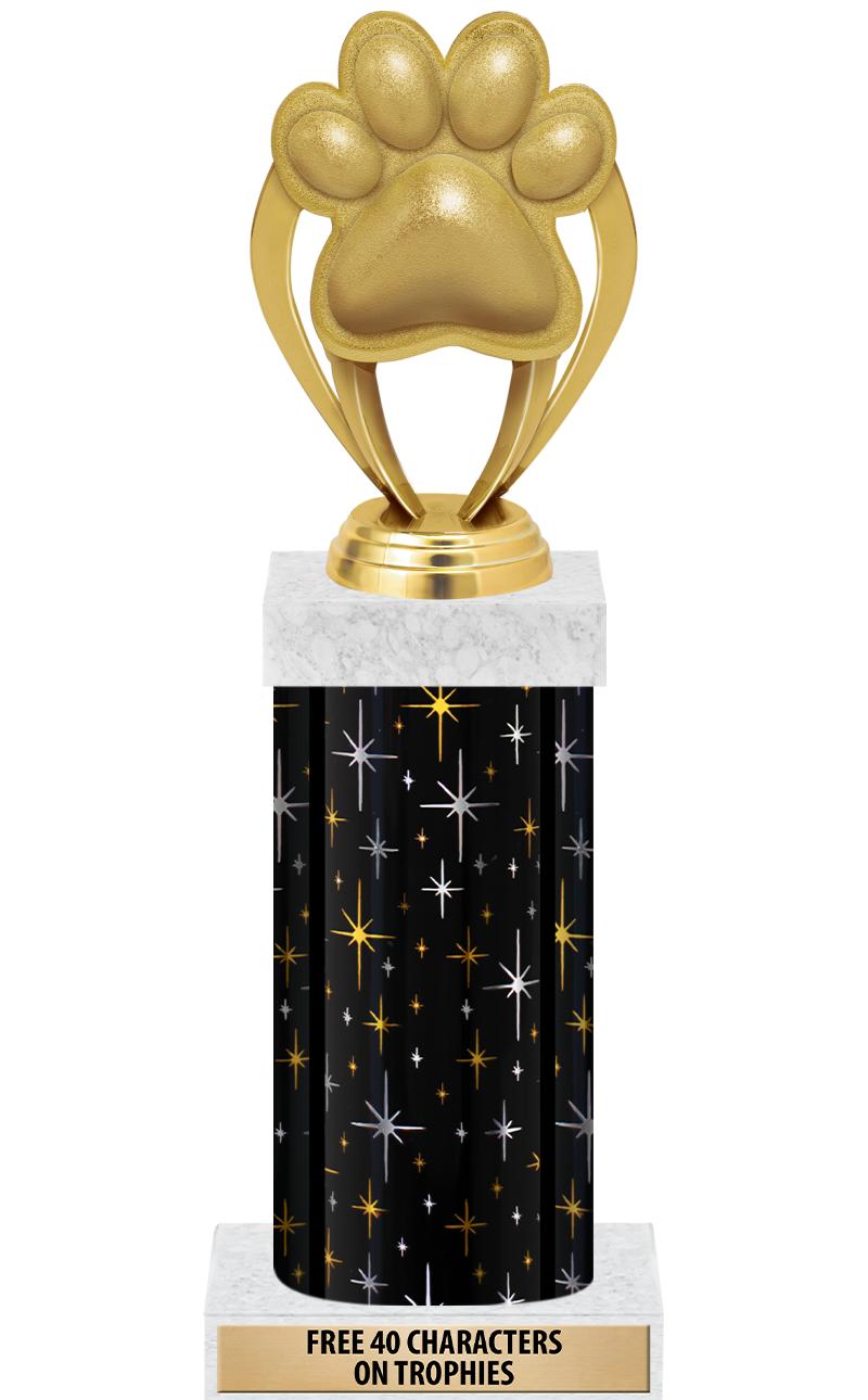 14" MIDNIGHT BLK-GD FIG/SQUARE