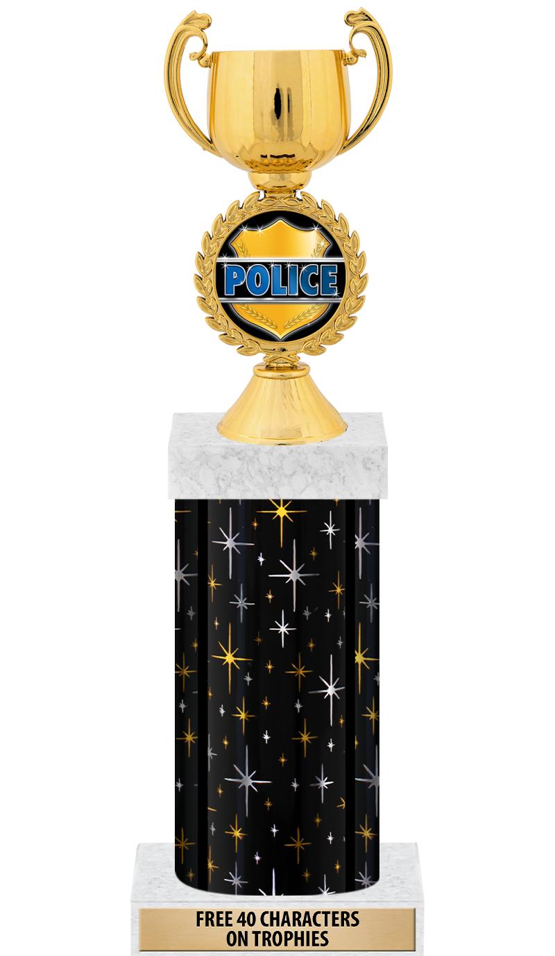 14" MIDNIGHT BLK-GD FIG/SQUARE