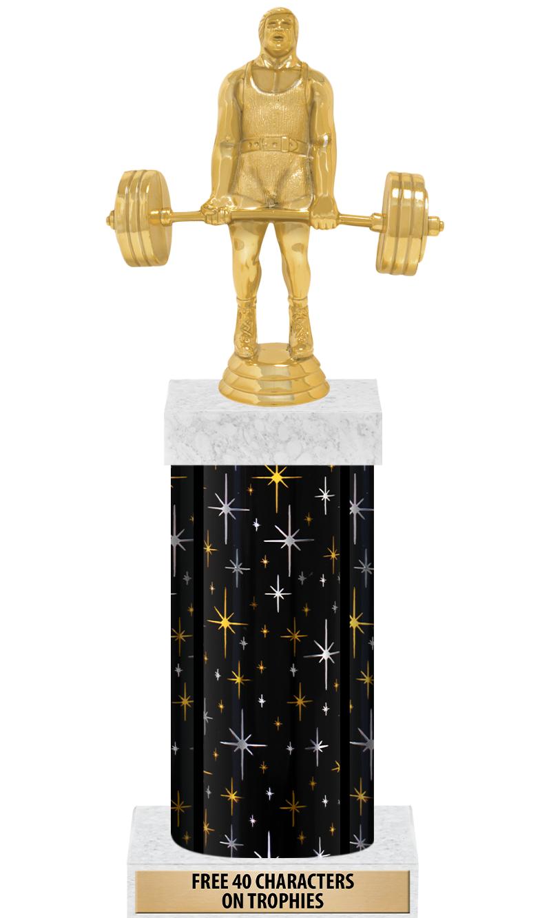 14" MIDNIGHT BLK-GD FIG/SQUARE