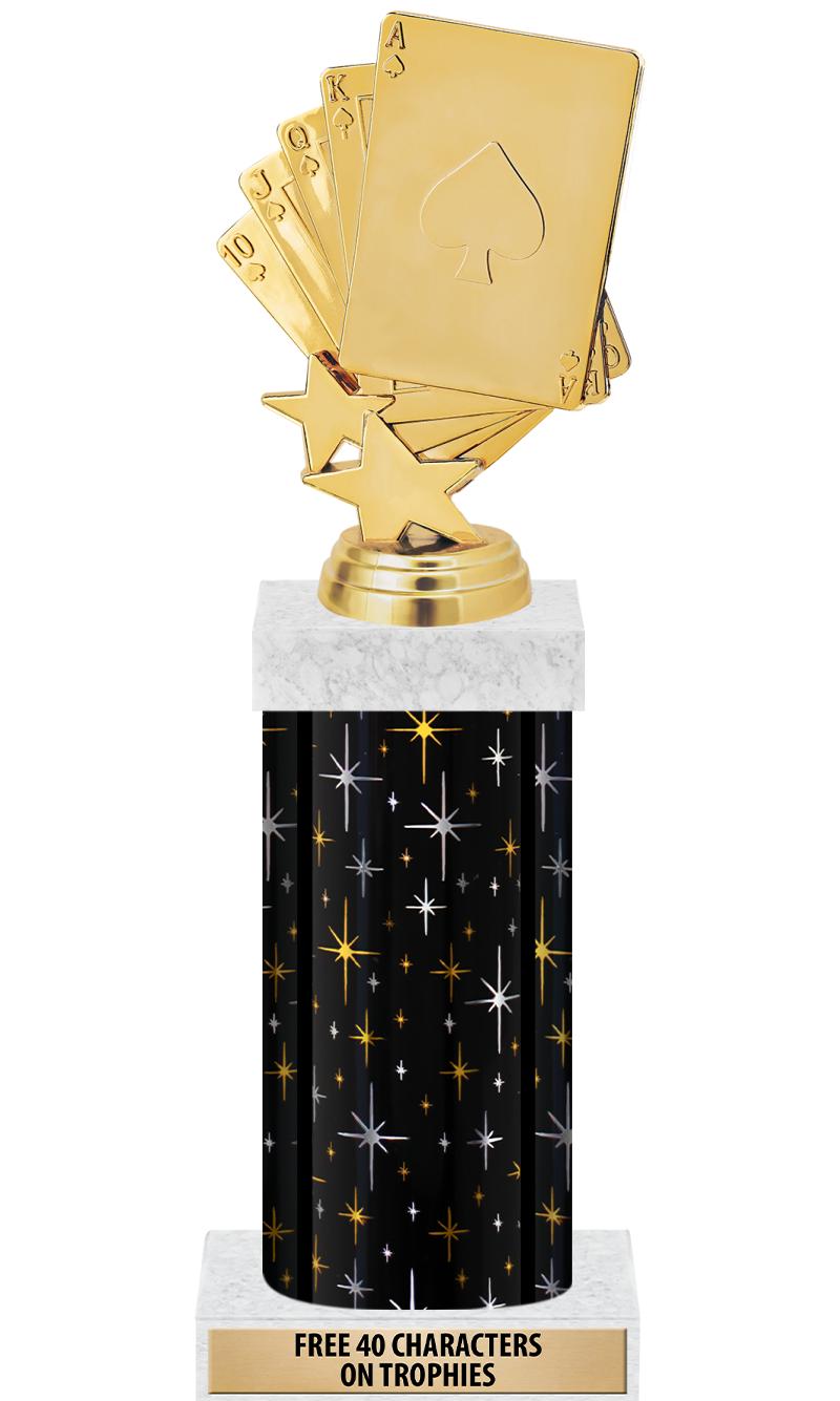 14" MIDNIGHT BLK-GD FIG/SQUARE