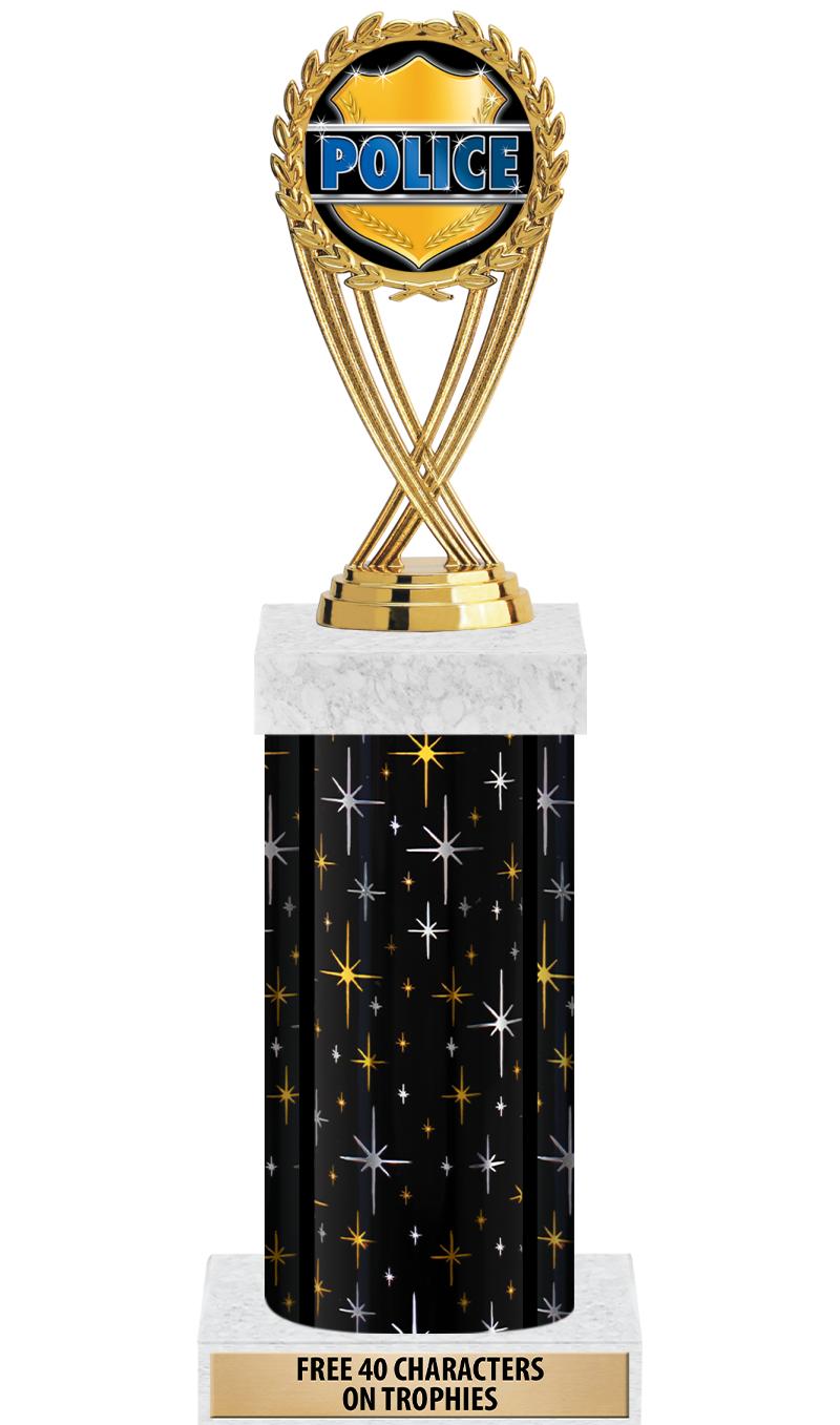 14" MIDNIGHT BLK-GD FIG/SQUARE