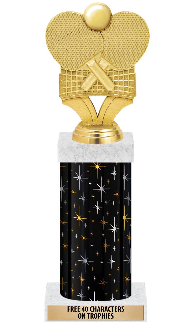 14" MIDNIGHT BLK-GD FIG/SQUARE