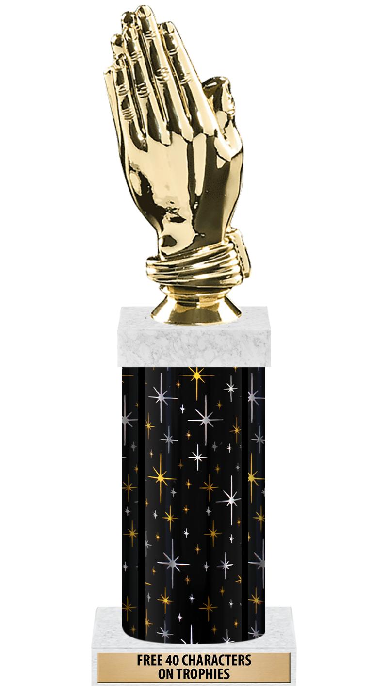 14" MIDNIGHT BLK-GD FIG/SQUARE