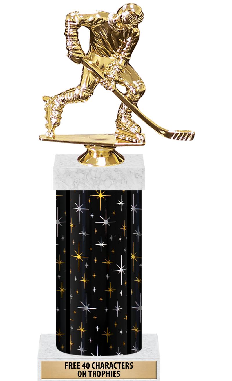 14" MIDNIGHT BLK-GD FIG/SQUARE