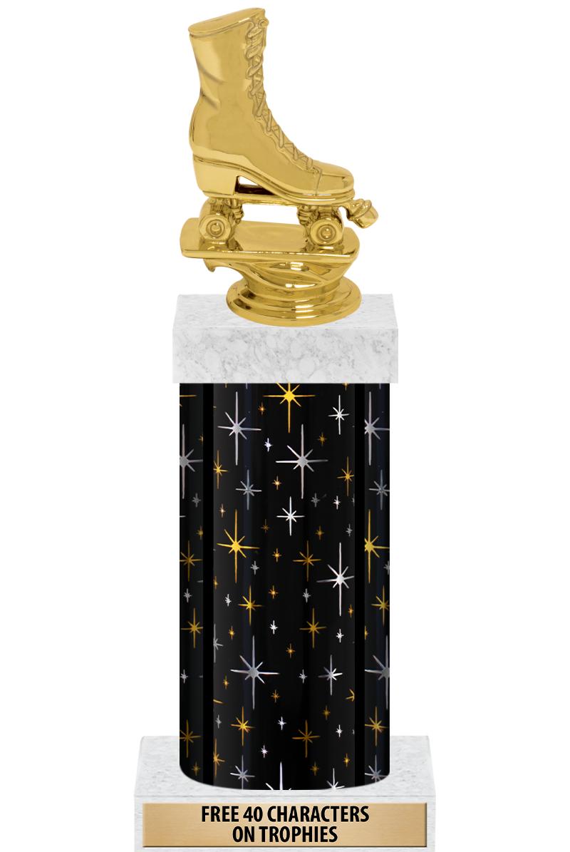 14" MIDNIGHT BLK-GD FIG/SQUARE