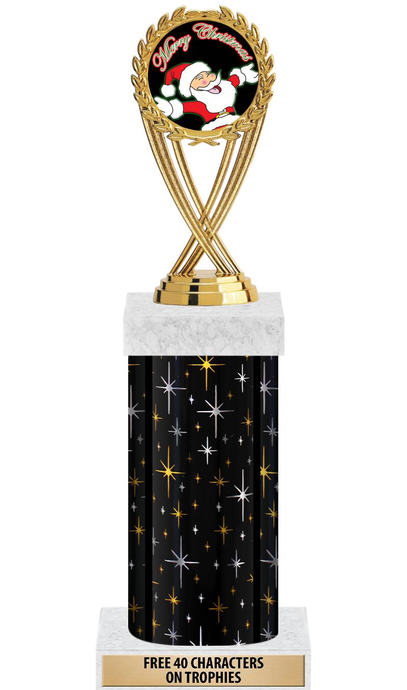 14" MIDNIGHT BLK-GD FIG/SQUARE