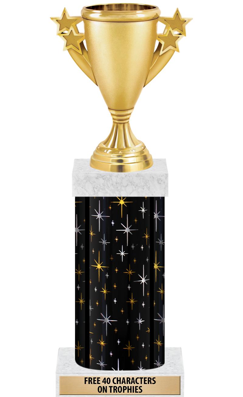 14" MIDNIGHT BLK-GD FIG/SQUARE