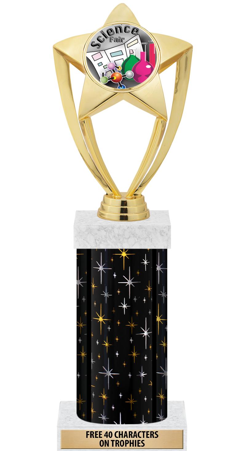 14" MIDNIGHT BLK-GD FIG/SQUARE