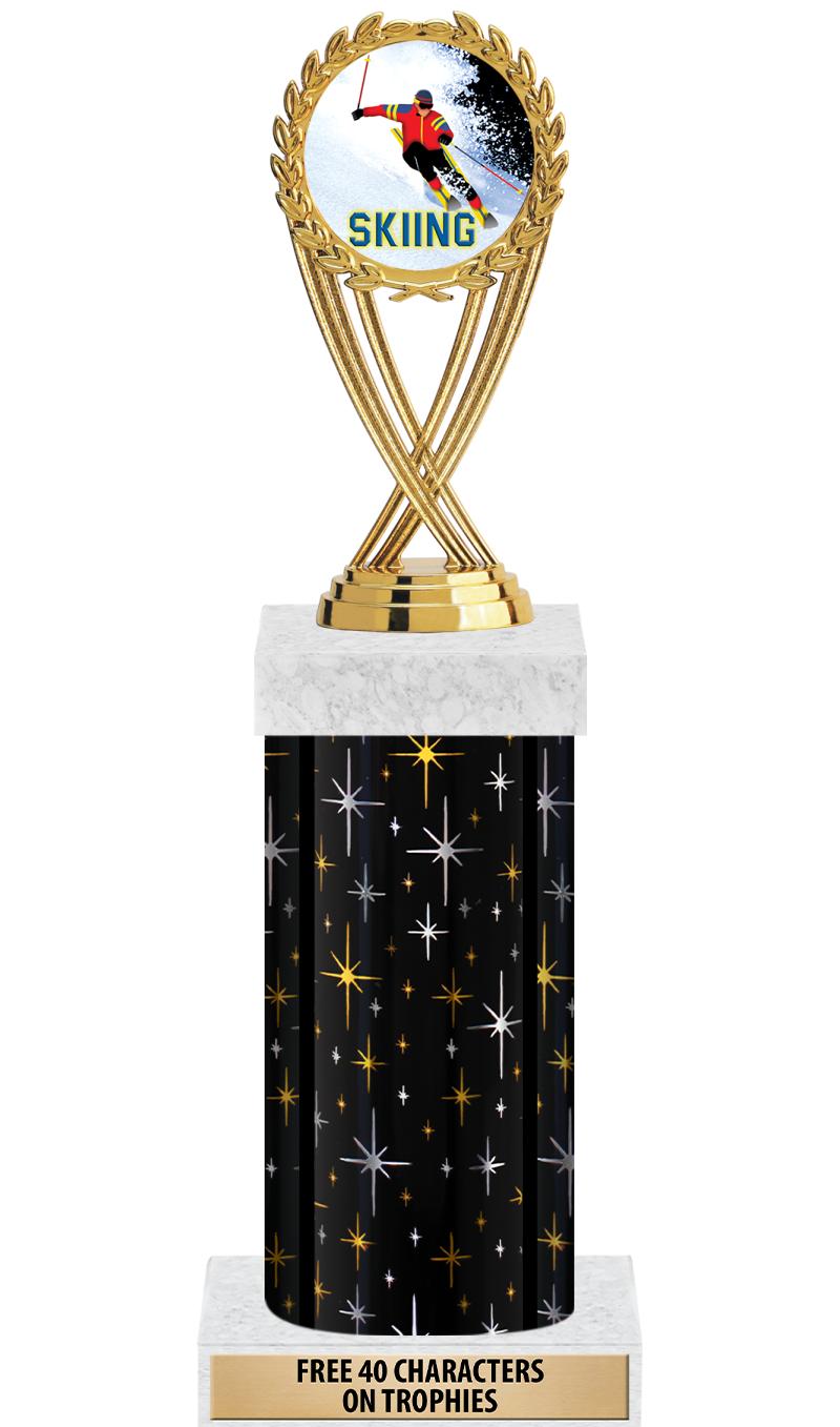 14" MIDNIGHT BLK-GD FIG/SQUARE