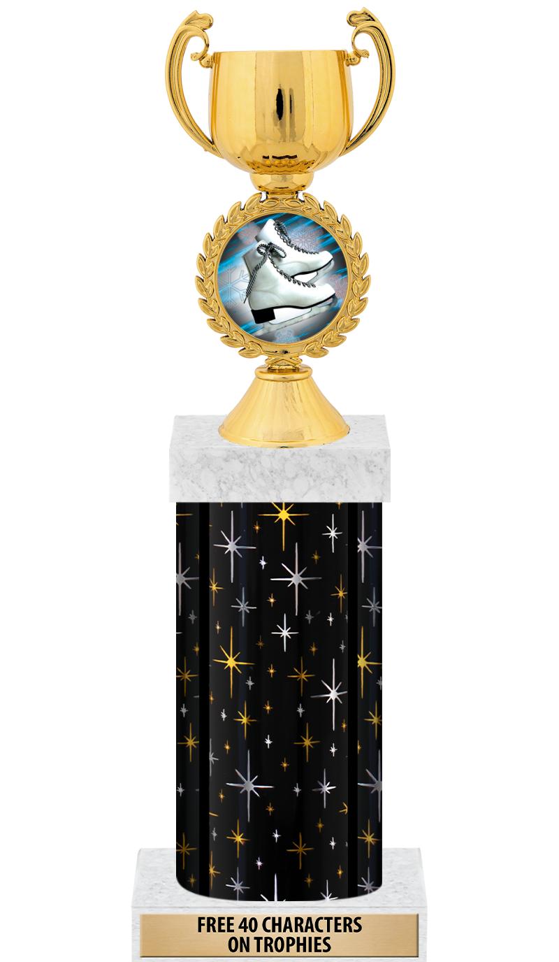 14" MIDNIGHT BLK-GD FIG/SQUARE