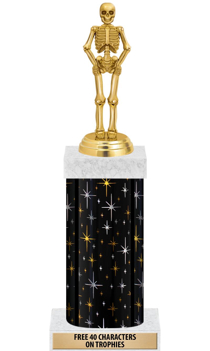 14" MIDNIGHT BLK-GD FIG/SQUARE