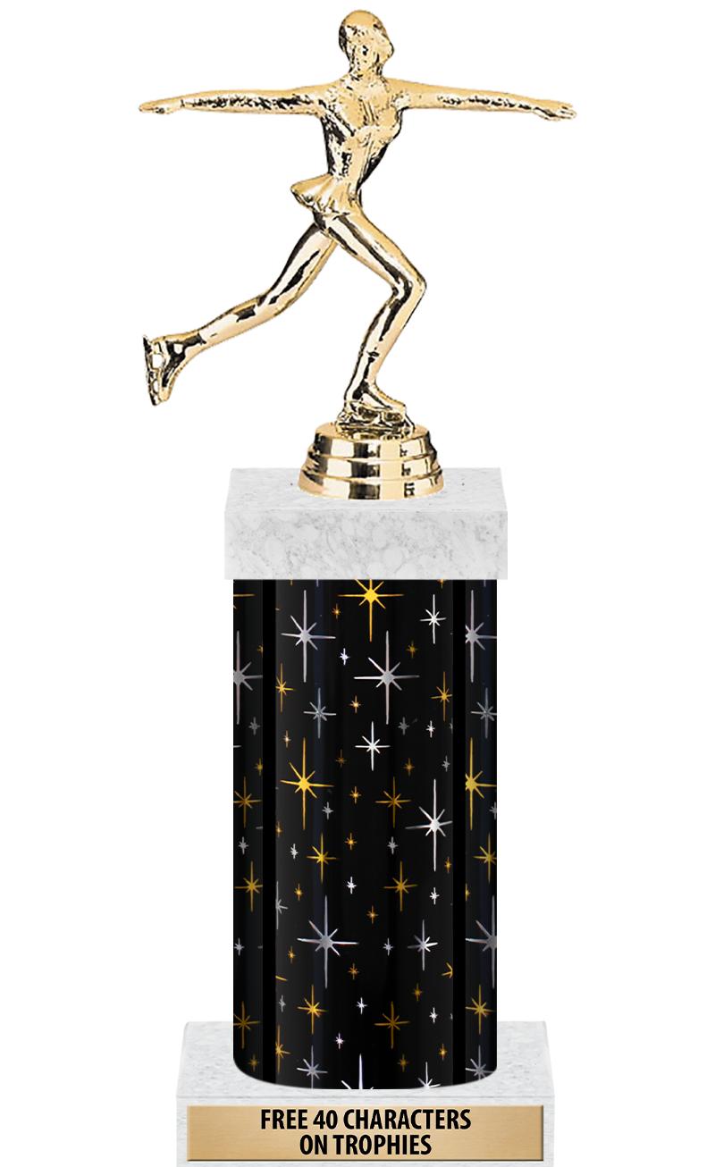 14" MIDNIGHT BLK-GD FIG/SQUARE