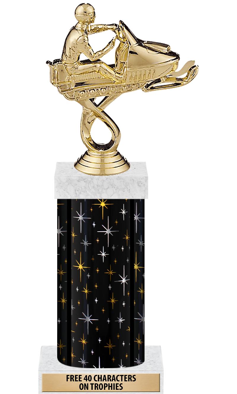 14" MIDNIGHT BLK-GD FIG/SQUARE