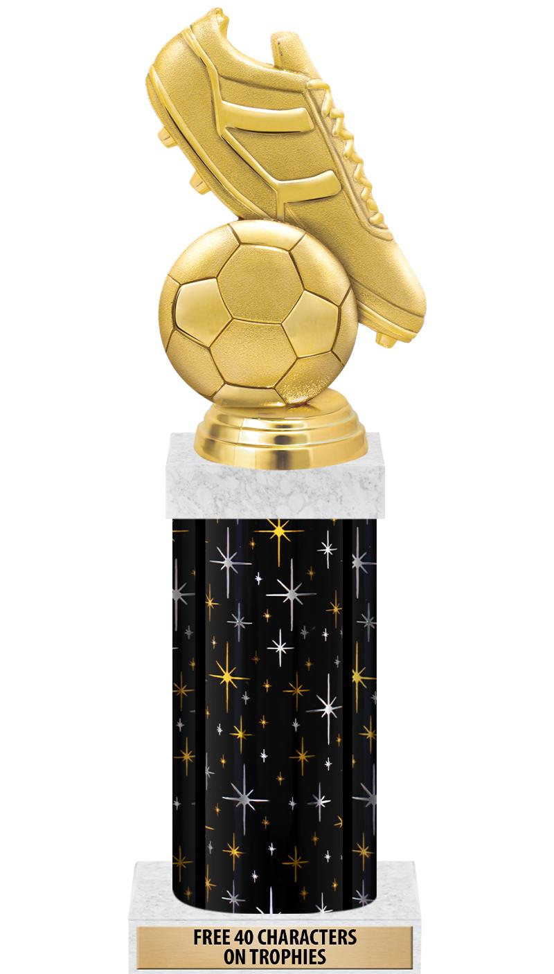 14" MIDNIGHT BLK-GD FIG/SQUARE