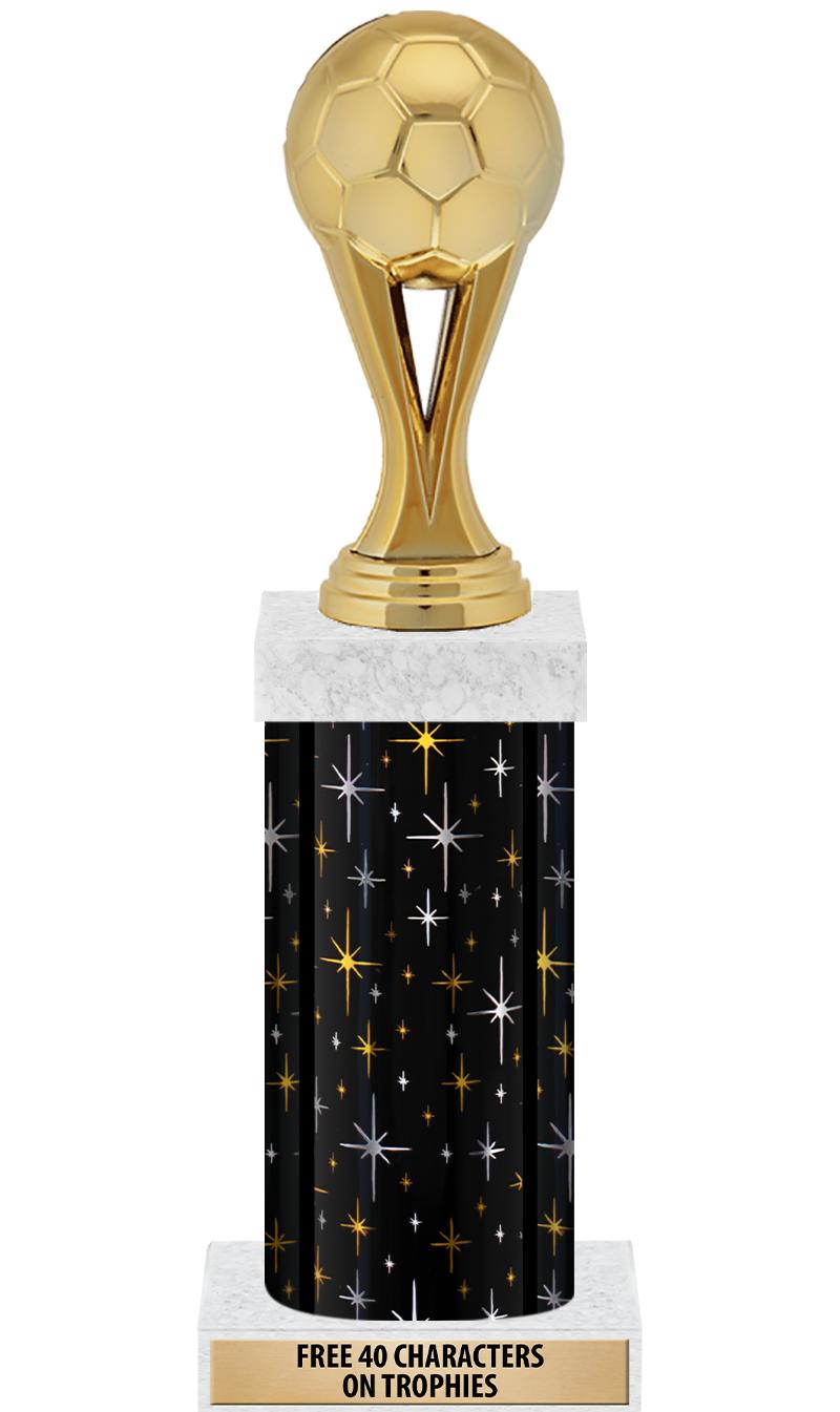 14" MIDNIGHT BLK-GD FIG/SQUARE